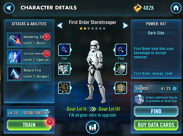 Star Wars: Galaxy of Heroes First Order Stormtrooper Review