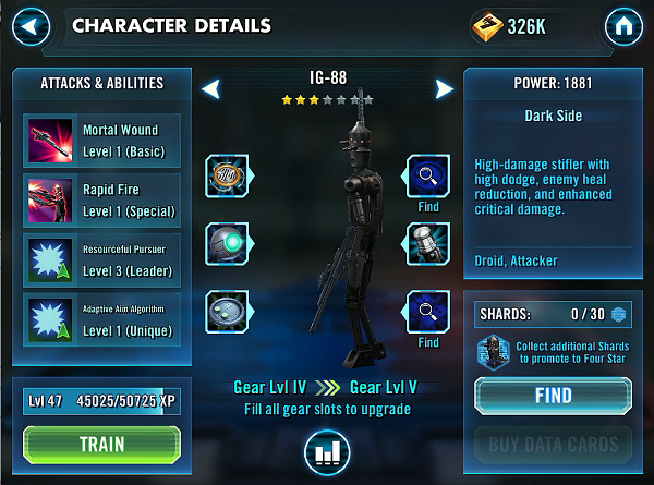 SWGOH IG-88 Review