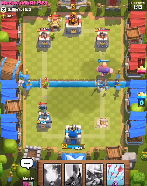 the clash royale game