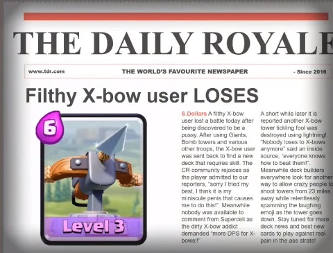 How to Beat X-bow Deck Clash Royale