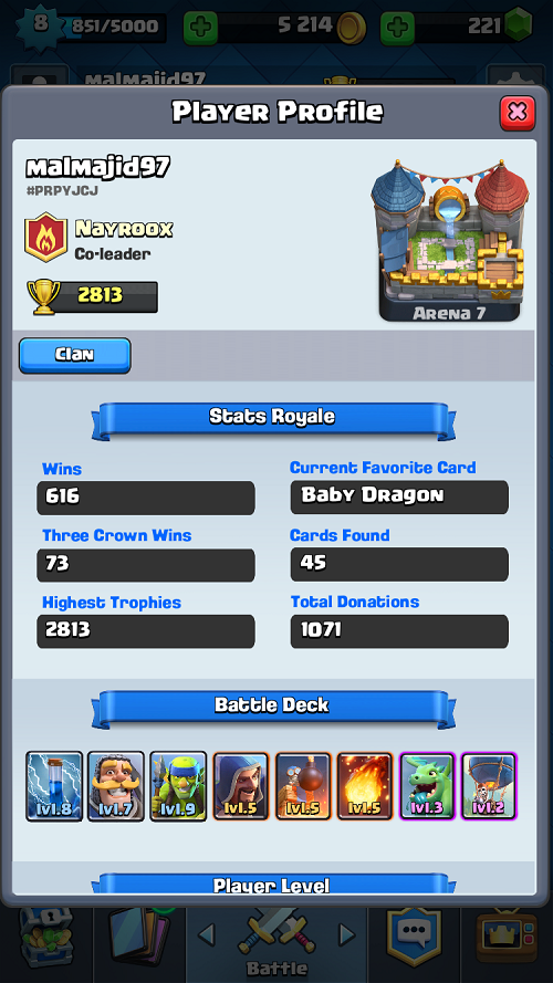 OJ: Best Arena 5 Deck (F2P to 5k 🏆) - RoyaleAPI