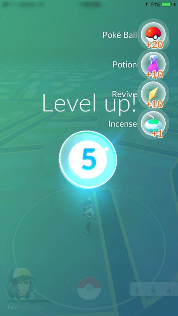 Pokemon Go Level Up