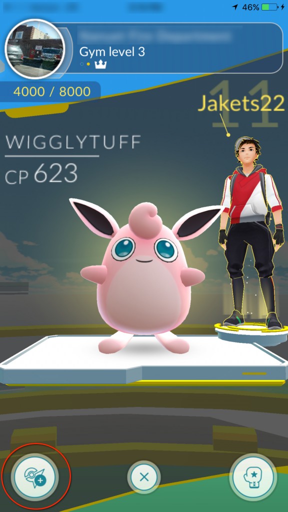 Add Pokemon to Gym