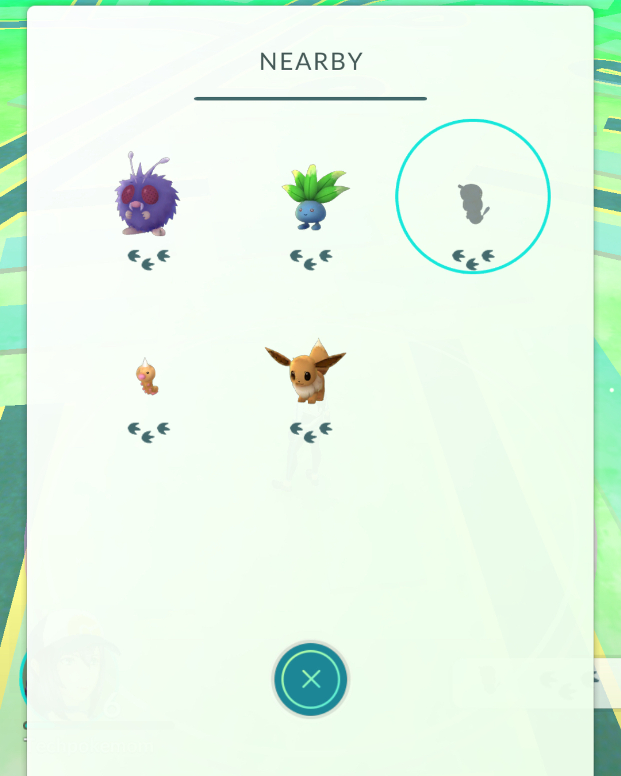 How to Find Nearby Pokémon in Pokémon Go