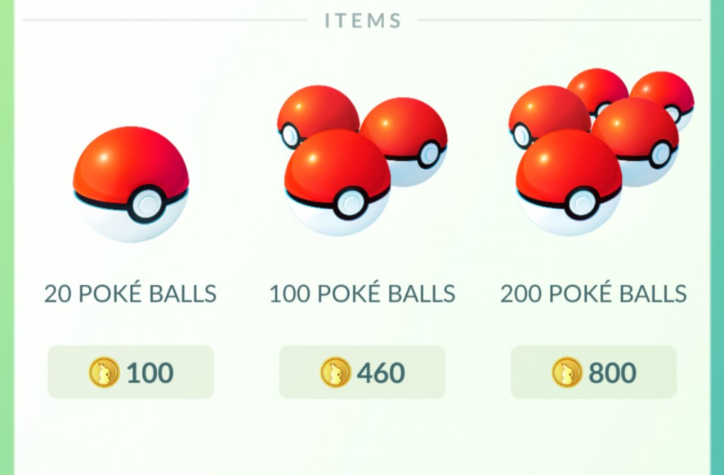 買pokeballs