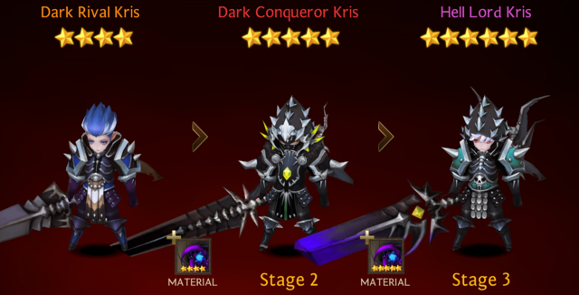Seven Knights [Dark Rival, Dark Conqueror, Hell Lord] - Kris