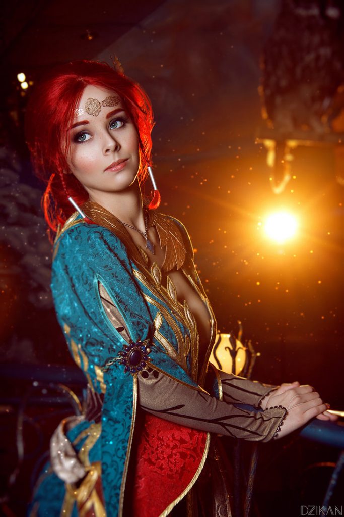 the witcher triss merigold cosplay by dzikan dantbig 683x1024 1