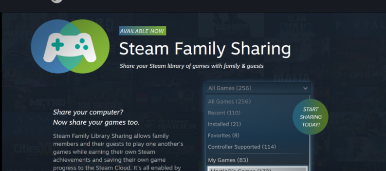 How to share games on Steam1