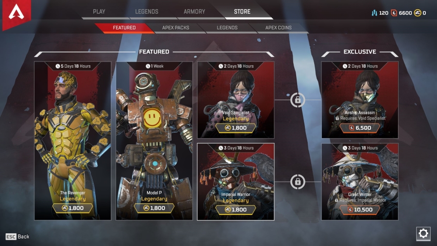 How To Earn Legend Tokens in Apex Legends