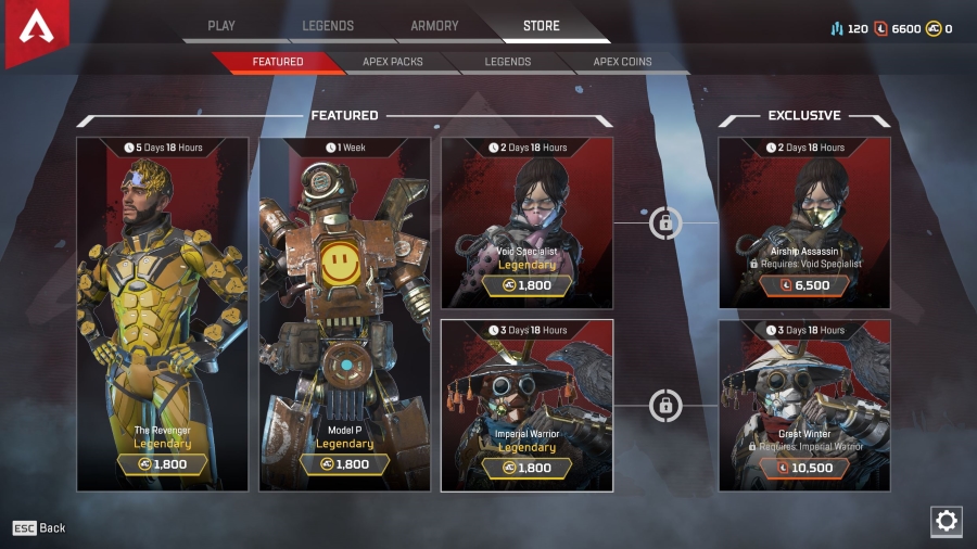 How to earn Legend Tokens in Apex Legends1