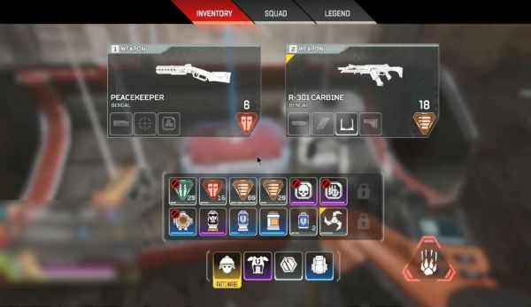How to manage your inventory and drop items in Apex Legends2