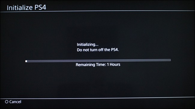 How to initialize ps4