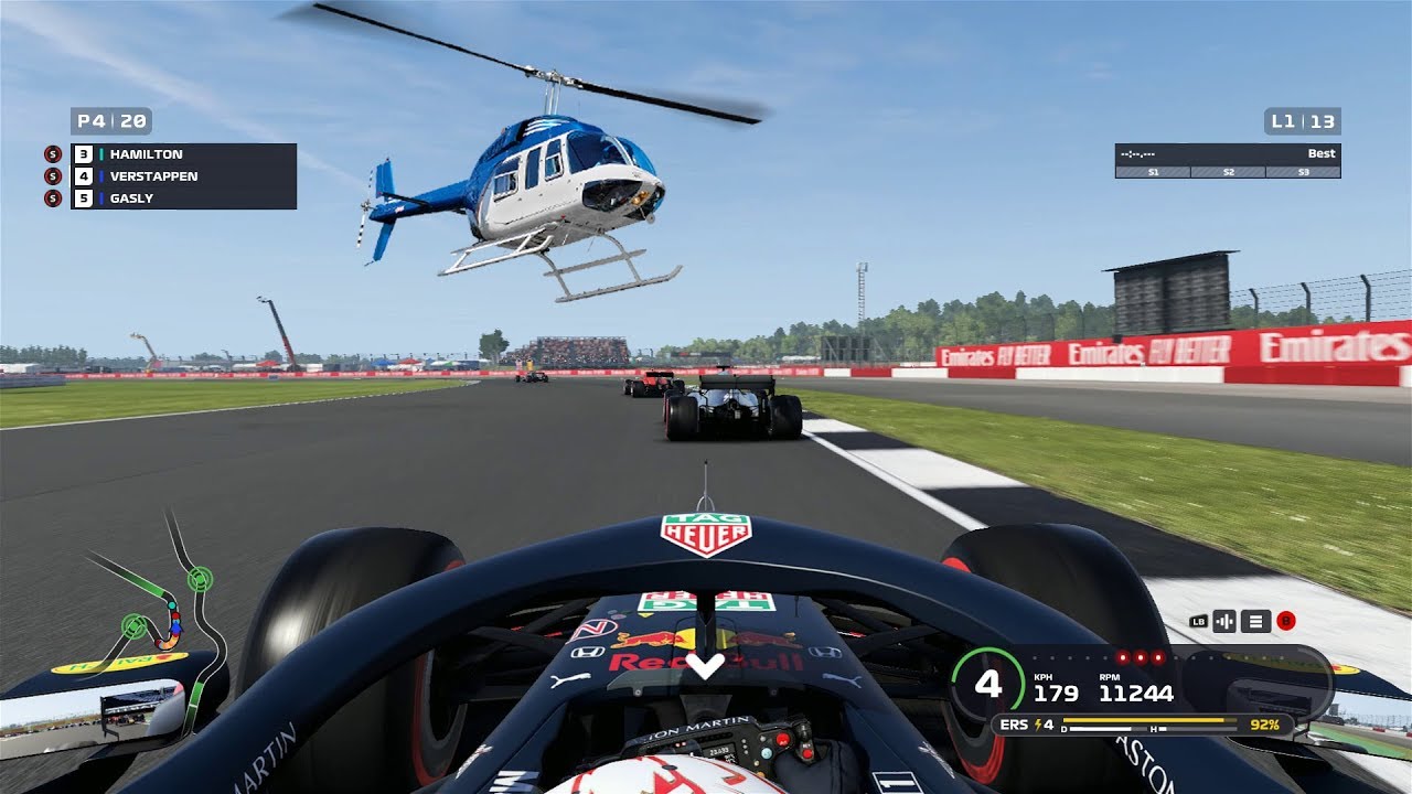 Codemasters Put the Brakes on F1 2019 Helicopters In Patch 1.07