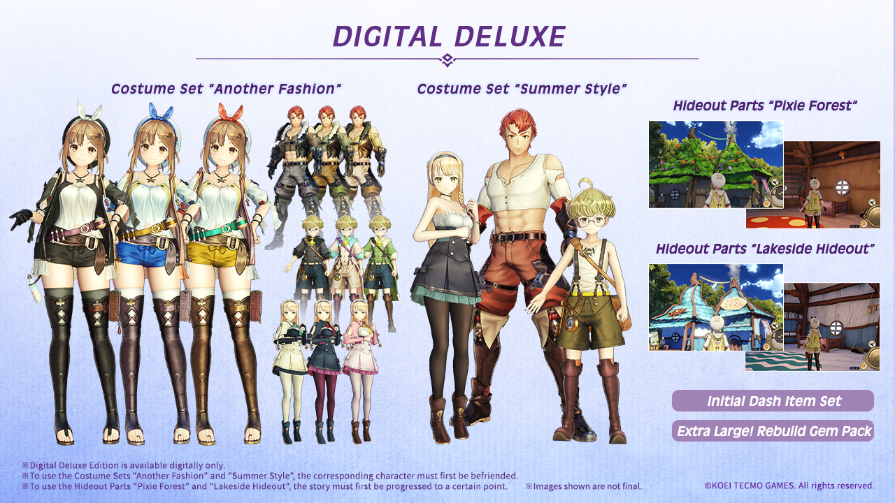 Atelier Ryza Preorder DLC