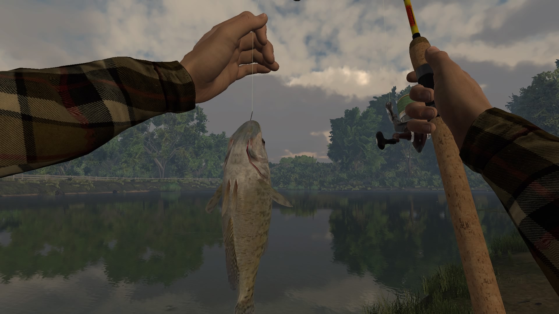 Without the HUD, a shot a catch in The Fisherman - Fishing Planet