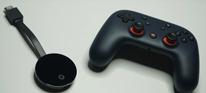 chromecast ultra and stadia controller
