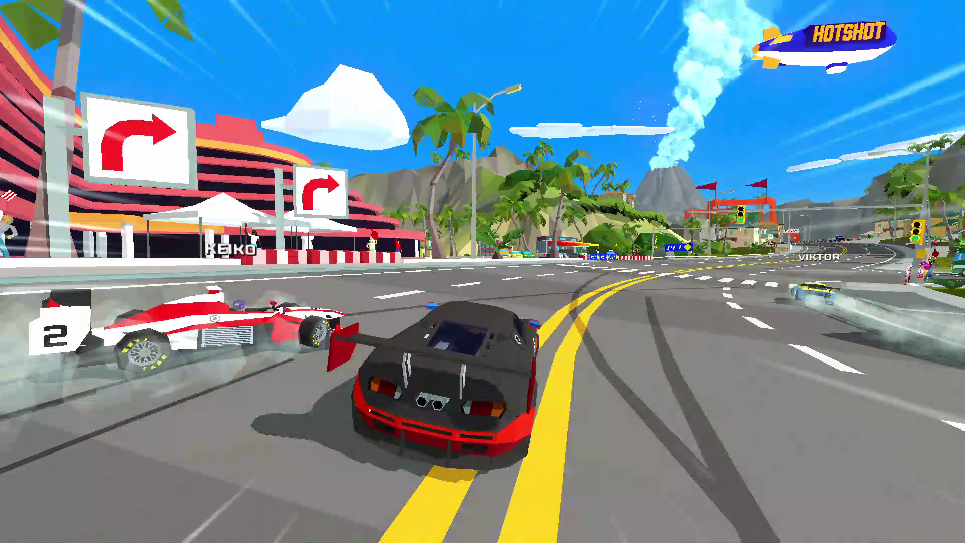 Hotshot Racing is a Beautiful Arcade Racer Coming to PS4 This Spring
