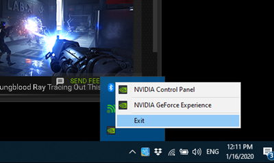 geforce experience 0x0003 error code