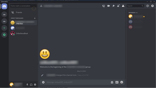 how to change discord dm name