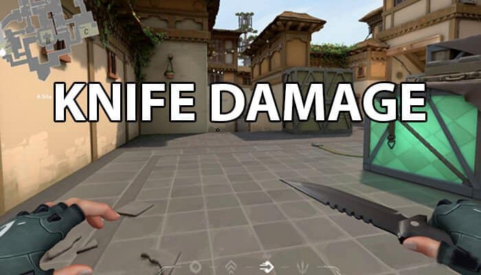 Valorant Knife Damage : How much damage does a knife melee do