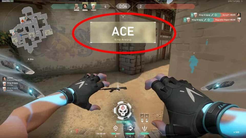 ace in valorant