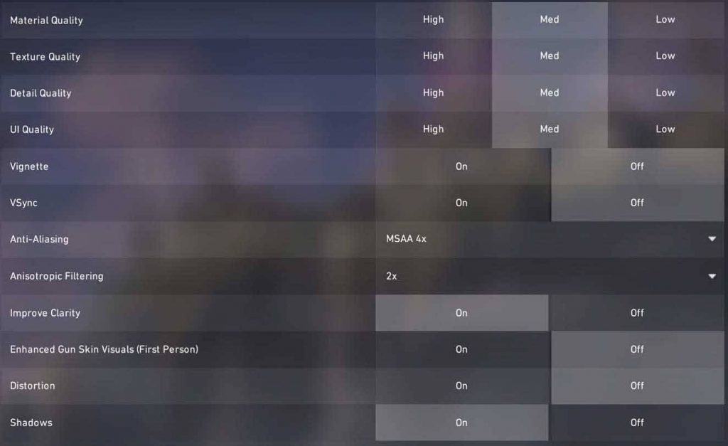 valorant settings for better fps 2 1024x627 1