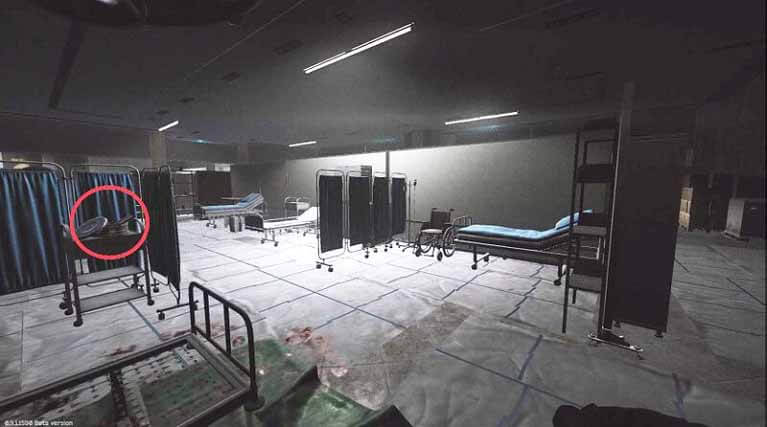 chemical containter eft location