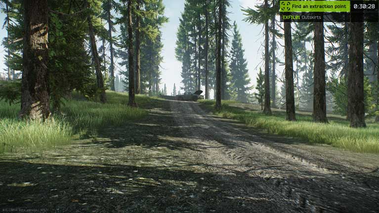 woods map outskirts escape from tarkov