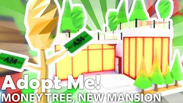 adopt me money tree mansion