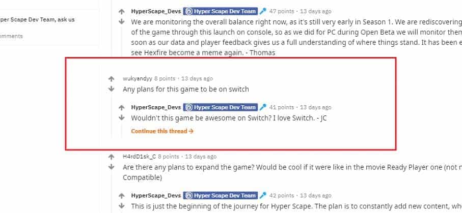 switch reddit ama hyperscape