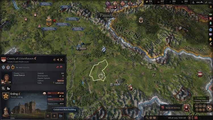 Crusader Kings 3: How To Increase Army Size - Player Assist | Game ...