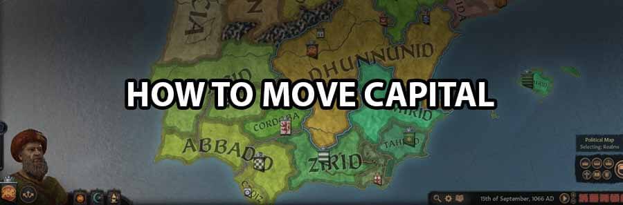 Crusader Kings 3: How To Move Capital