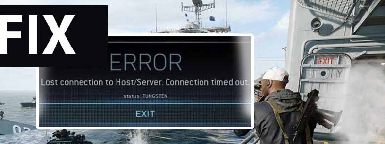 black ops lost connection to host