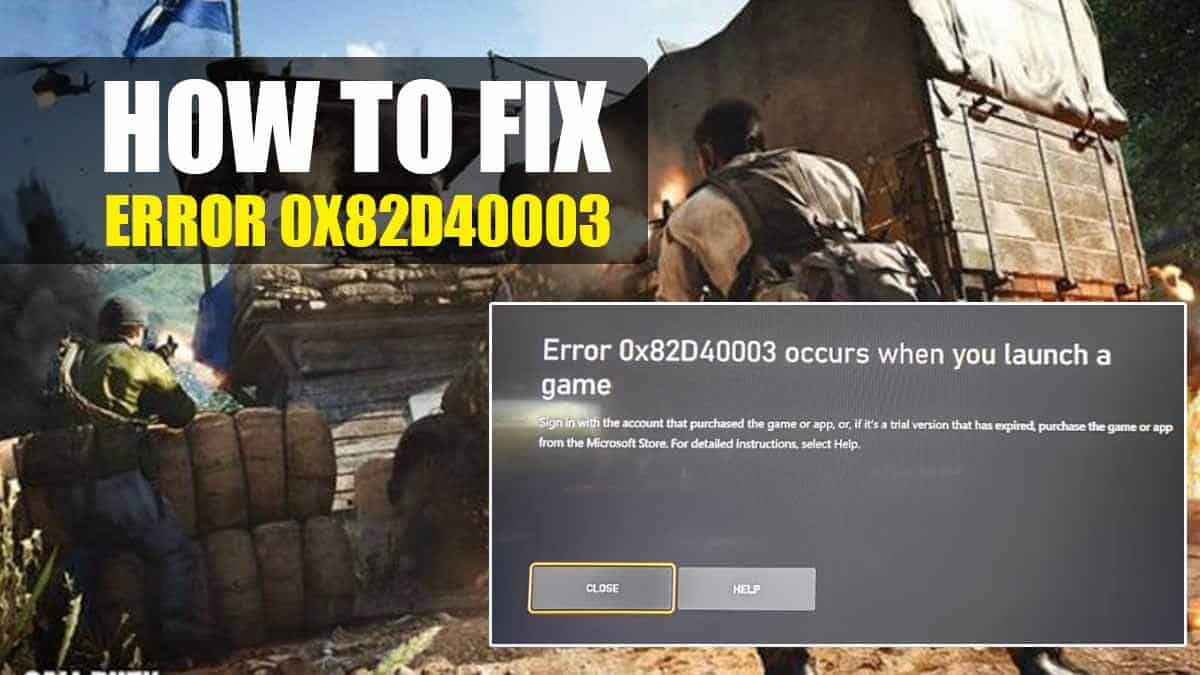 Black Ops: Cold War – Error 0x82d40003 on Xbox | How to Fix