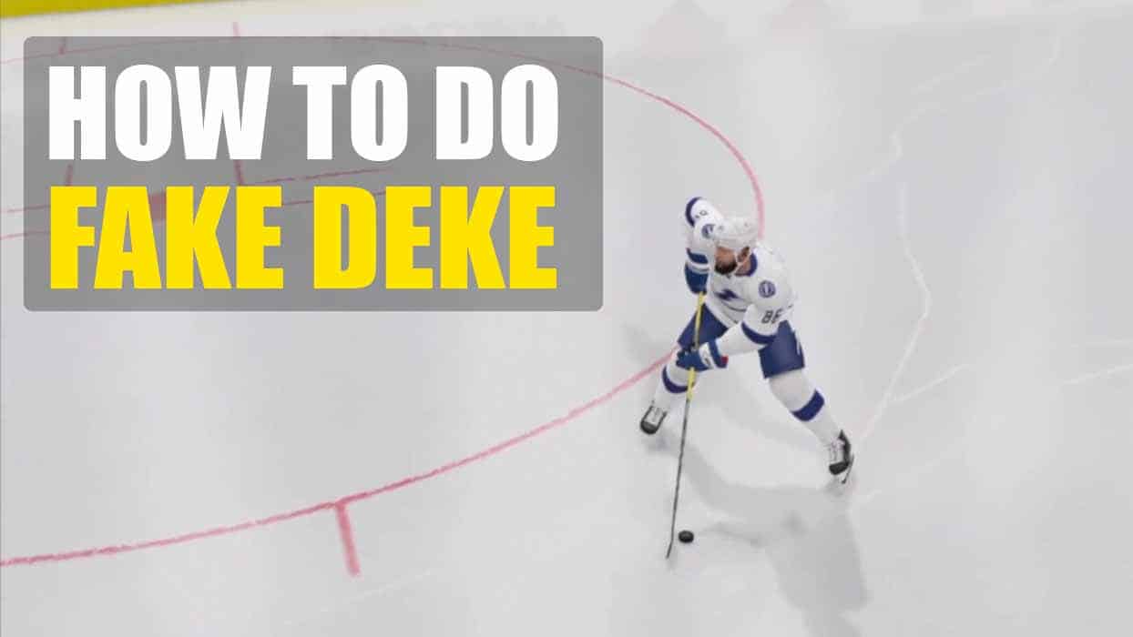 Fake Deke In NHL 21 - How to Do Fake Deke