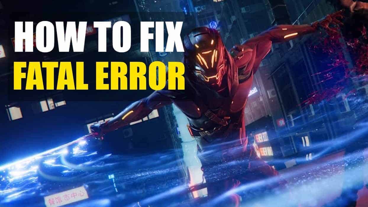 Ghostrunner – How to Fix Fatal Error