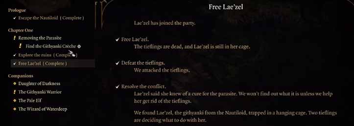 free lae zel baldurs gate 3 1