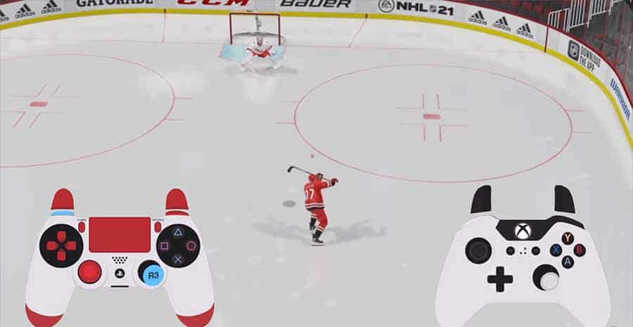 lacrosse move NHL 21 xbox ps 4 controls