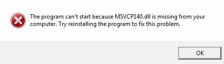 msvcp140 dll error genshin