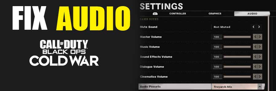 Black Ops: Cold War No Audio | Fix No Audio on Xbox