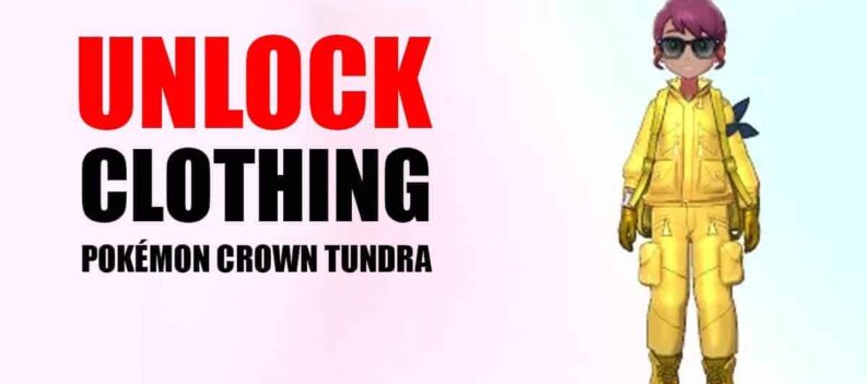 unlock clothing pokemon crown tundra