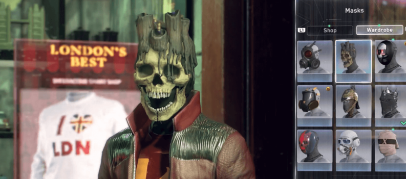 where to find halloween skull mask watch dogs legion