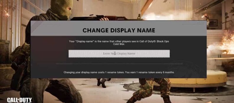 change display name black ops cold war