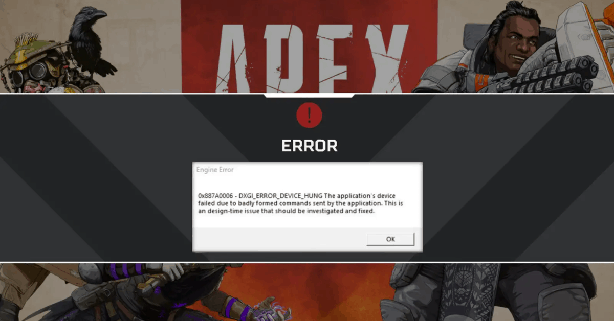 Apex Legends – How to Fix Engine Error on PC