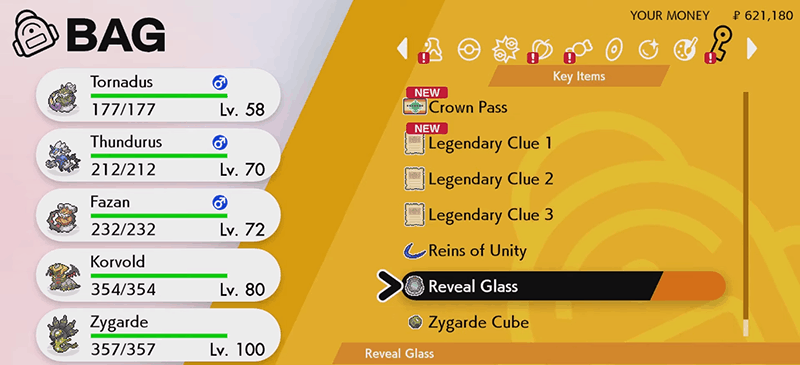 how to get all form changing items pokemon sword and shield crown