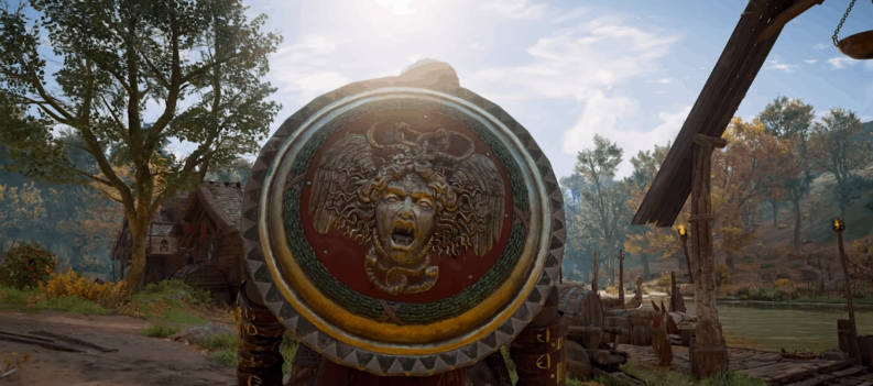 how to get the gorgon shield assassins creed valhalla