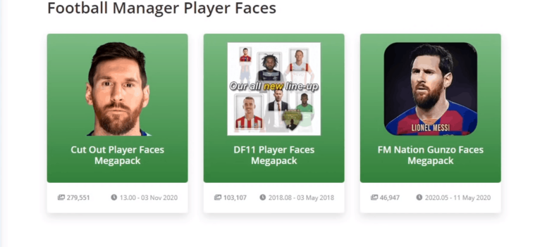 how to install face packs football manager 2021