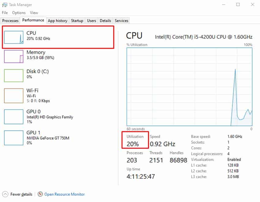 performance cpu 1