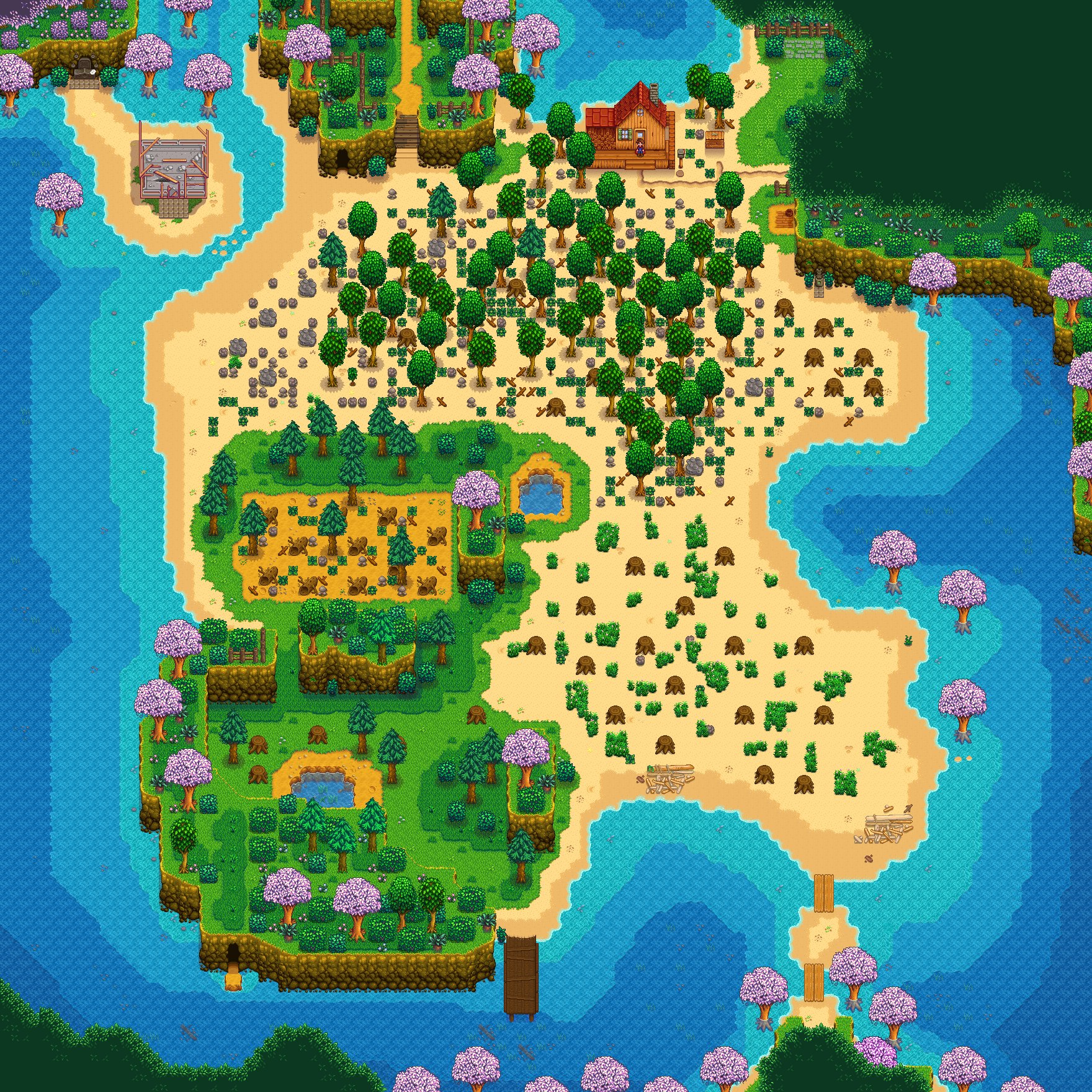 Stardew Valley Update 1.5 Will Add Advanced Options and a Beach Farm With Little Soil