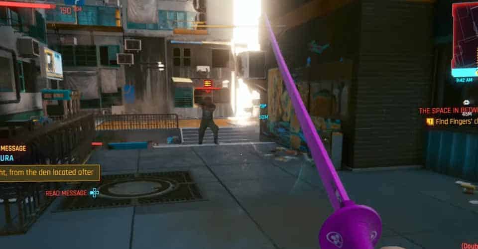 How To Get The Cocktail Stick in Cyberpunk 2077
